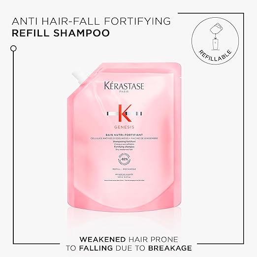 Kerastase Genesis Bain Refill 500ml - Sampon Fortifiant Anti-Cadere - Beauty Lounge