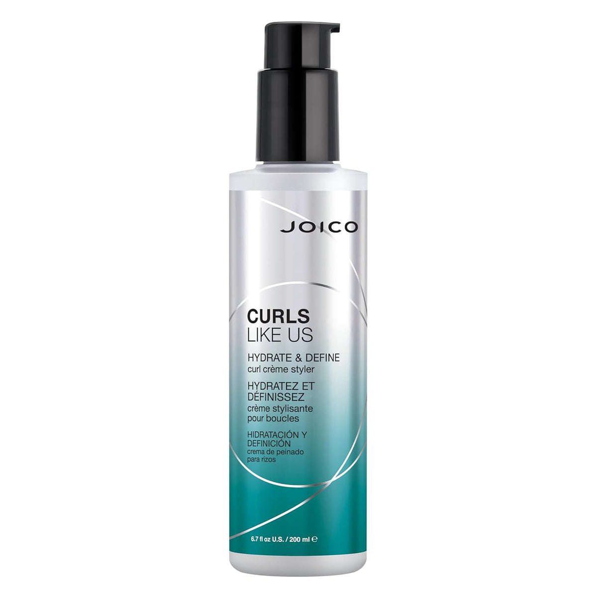 Joico Curls Like Us Hydrate and Define Curl Creme Styler - Crema de Par 200ml - Beauty Lounge