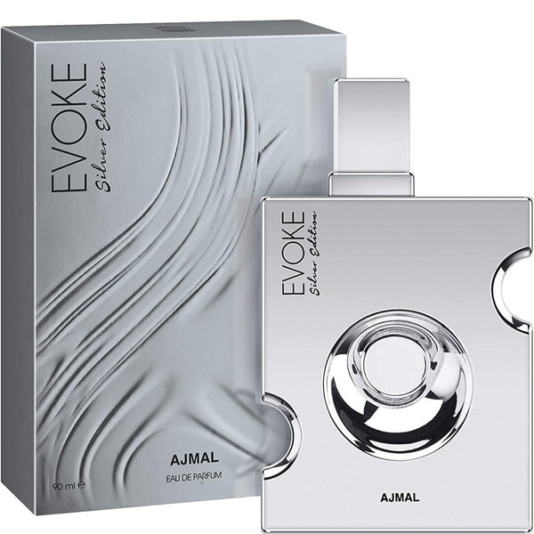 Ajmal Evoke Silver Edition 90ml - Apa de Parfum Pentru Barbati - Beauty Lounge