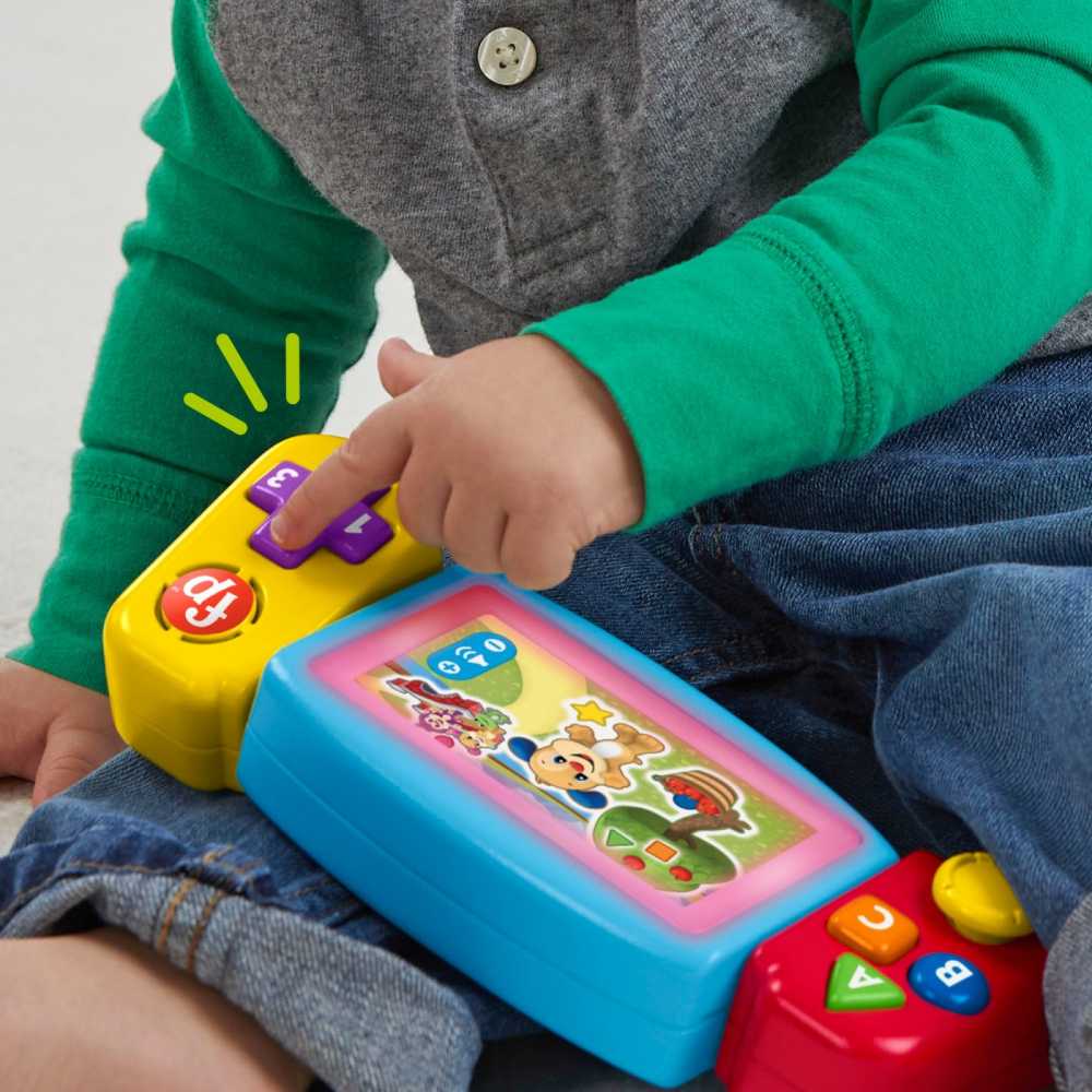Fisher Price Laugh and Learn Consola Bebe in Limba Romana