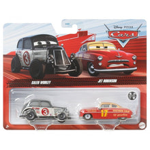 Încarcă imaginea în Galerie, Cars 3 Set 2 Masinute Metalice Caleb Worley si Jet Robinson
