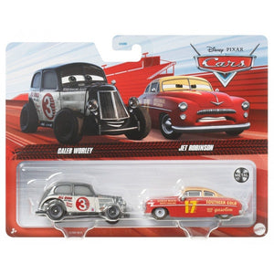 Cars 3 Set 2 Masinute Metalice Caleb Worley si Jet Robinson