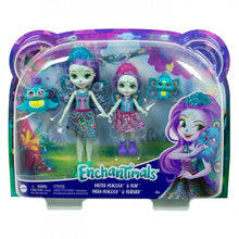 Încarcă imaginea în Galerie, Enchantimals Set Papusi Surori si Animalutele Lor Peacock
