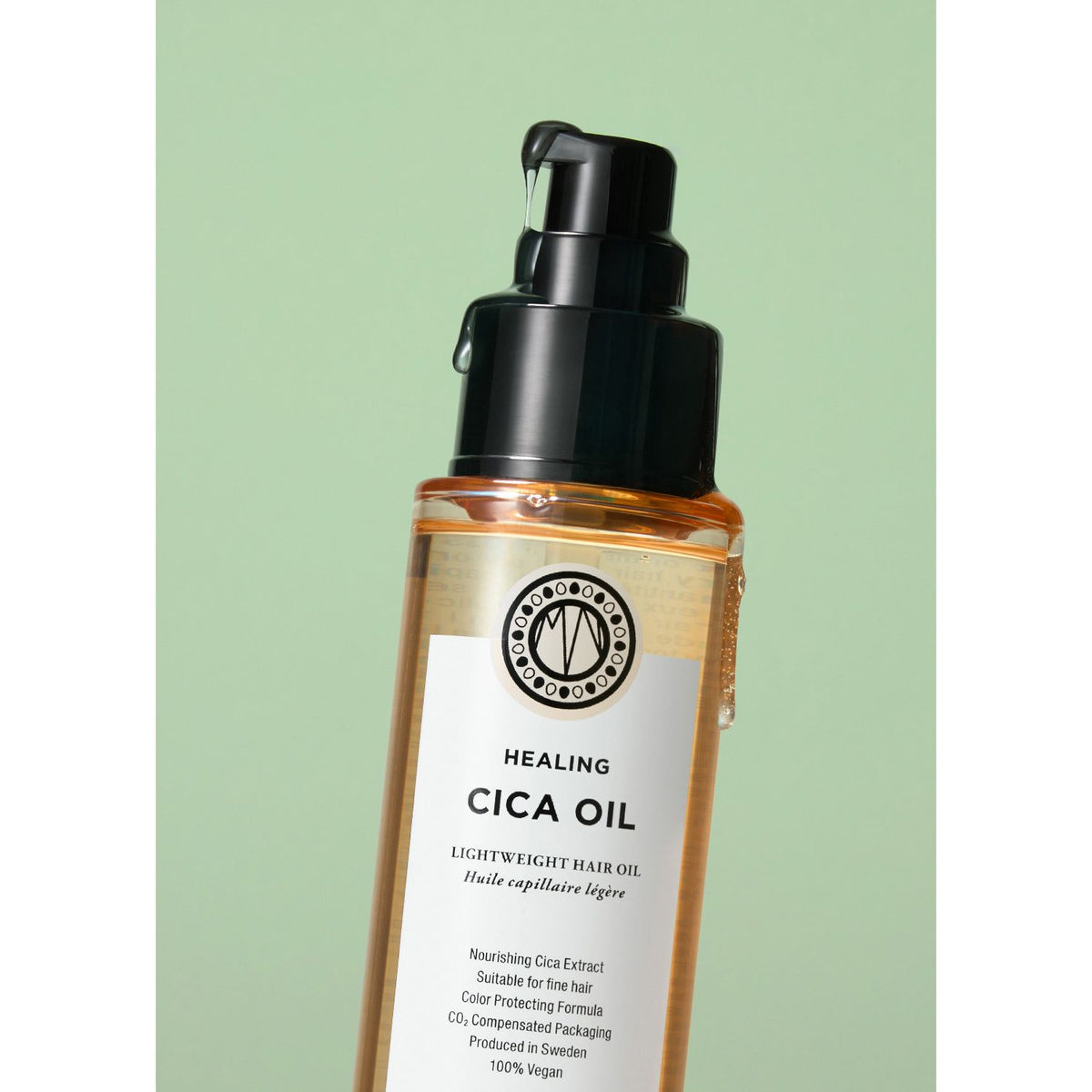 Maria Nila Healing Cica Oil 100ml - Ulei de Par Lejer Anti Frizz si Protectie Termica Stralucire - Beauty Lounge