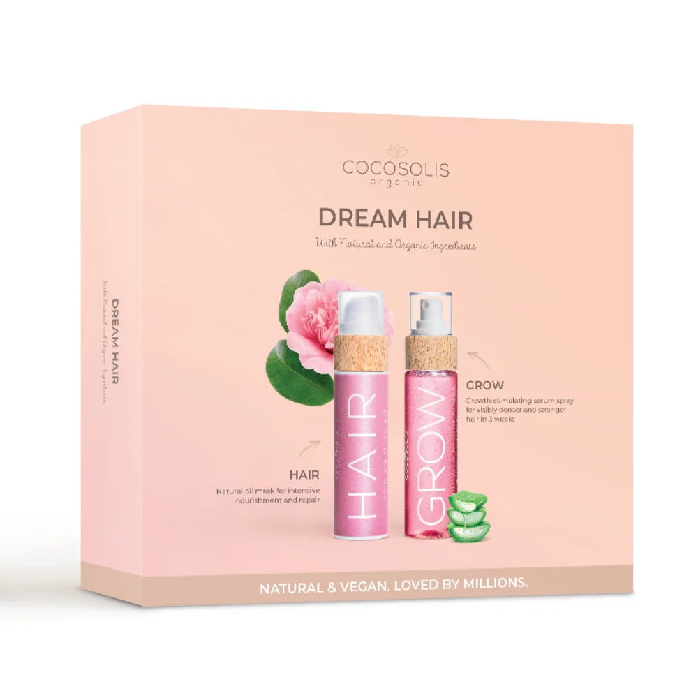 Cocosolis Dream Hair Set - Grow Hair Serum 110ml si Hair Oil Mask 3in1 110ml