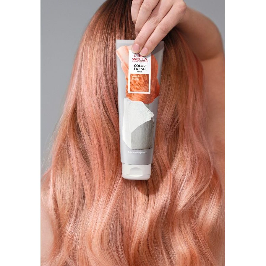 Wella Professionals Color Fresh Create Mask Peach 150ml - Masca cu Pigment Piersica - Beauty Lounge