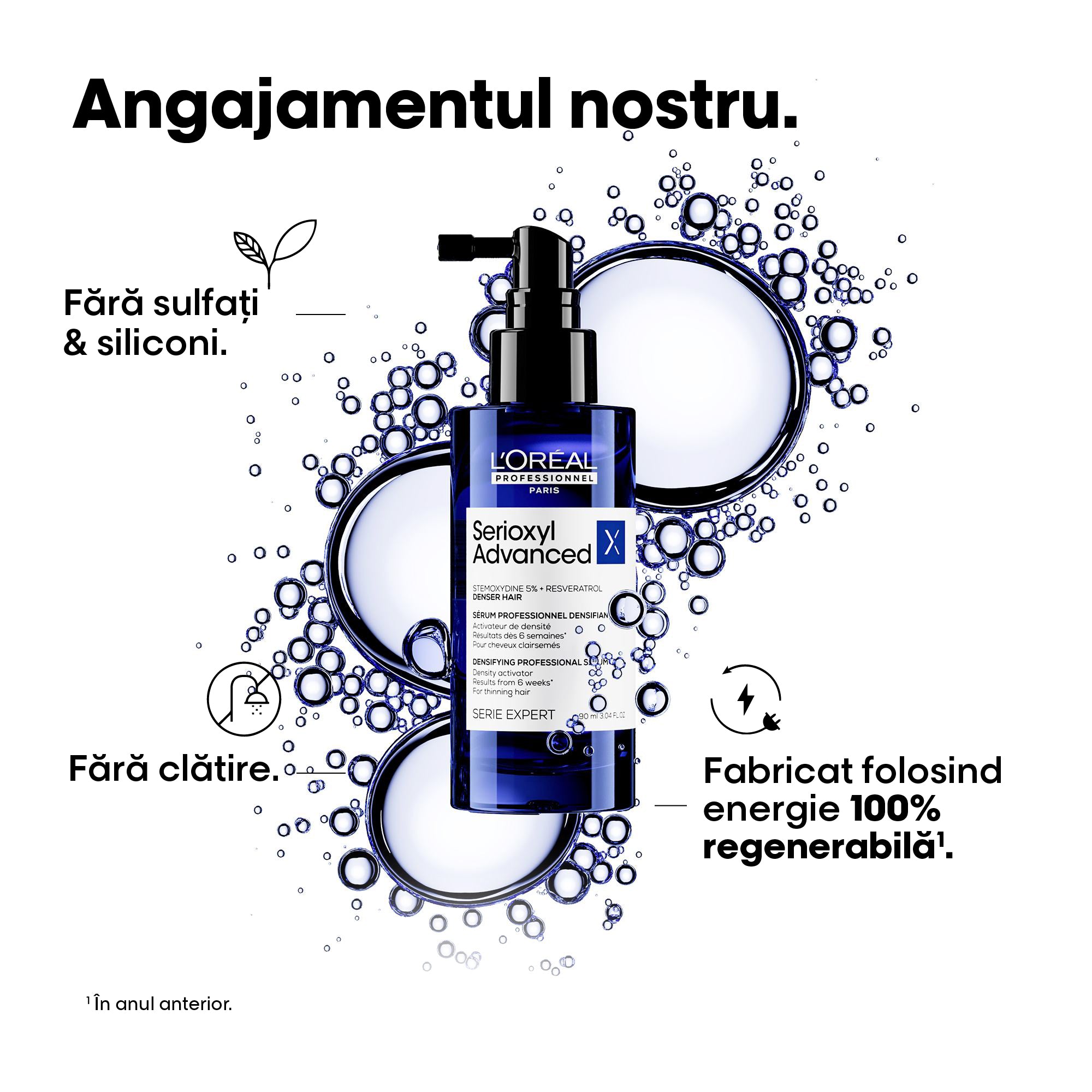 L'Oreal Professionnel SE Serioxyl Advanced - Spray Impotriva Caderii Parului 90ml - Beauty Lounge