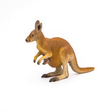 Încarcă imaginea în Galerie, Papo Animale Salbatice Figurina Cangur cu Pui
