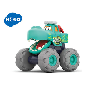 Hola Masinuta Bebe Monster Truck Crocodilul