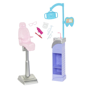 Barbie I Can Be Set Mobilier cu Papusa Doctor Stomatolog Satena