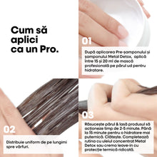 Încarcă imaginea în Galerie, L&#39;Oreal Professionnel SE Metal Detox Masca 150ml
