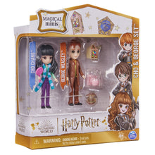 Încarcă imaginea în Galerie, Harry Potter Wizarding World Magical Minis Set 2 Figurine Cho si George
