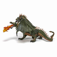 Încarcă imaginea în Galerie, Papo Personaje Medievale Fantastice Figurina Dragon cu 2 Capete
