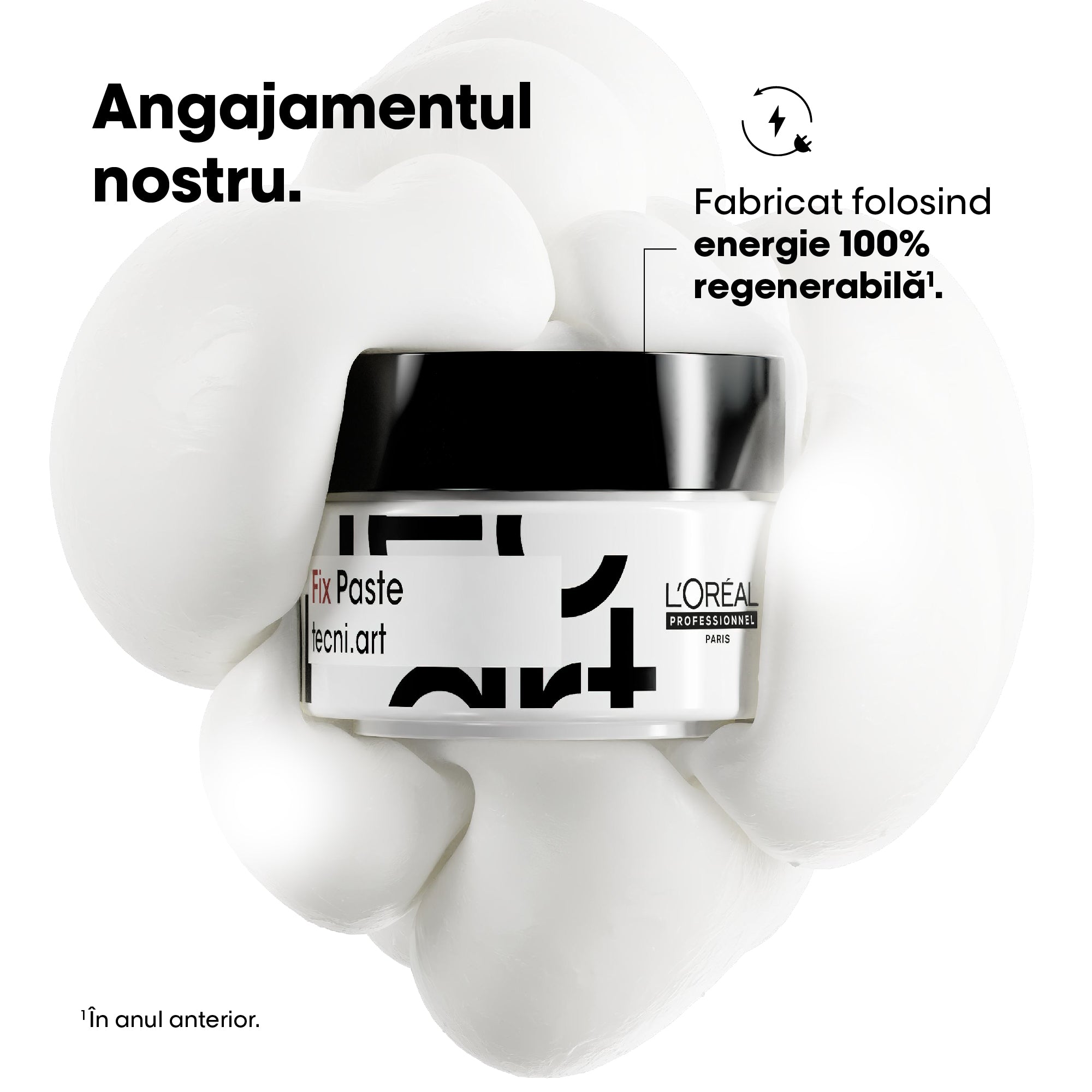 L'Oreal Professionnel Homme Poker Paste Pasta Modelatoare 75ml - Beauty Lounge