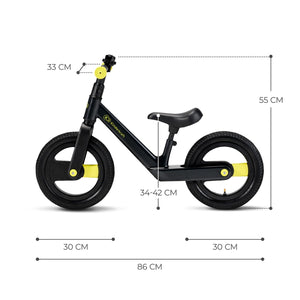 Kinderkraft Bicicleta de Echilibru Goswift Black