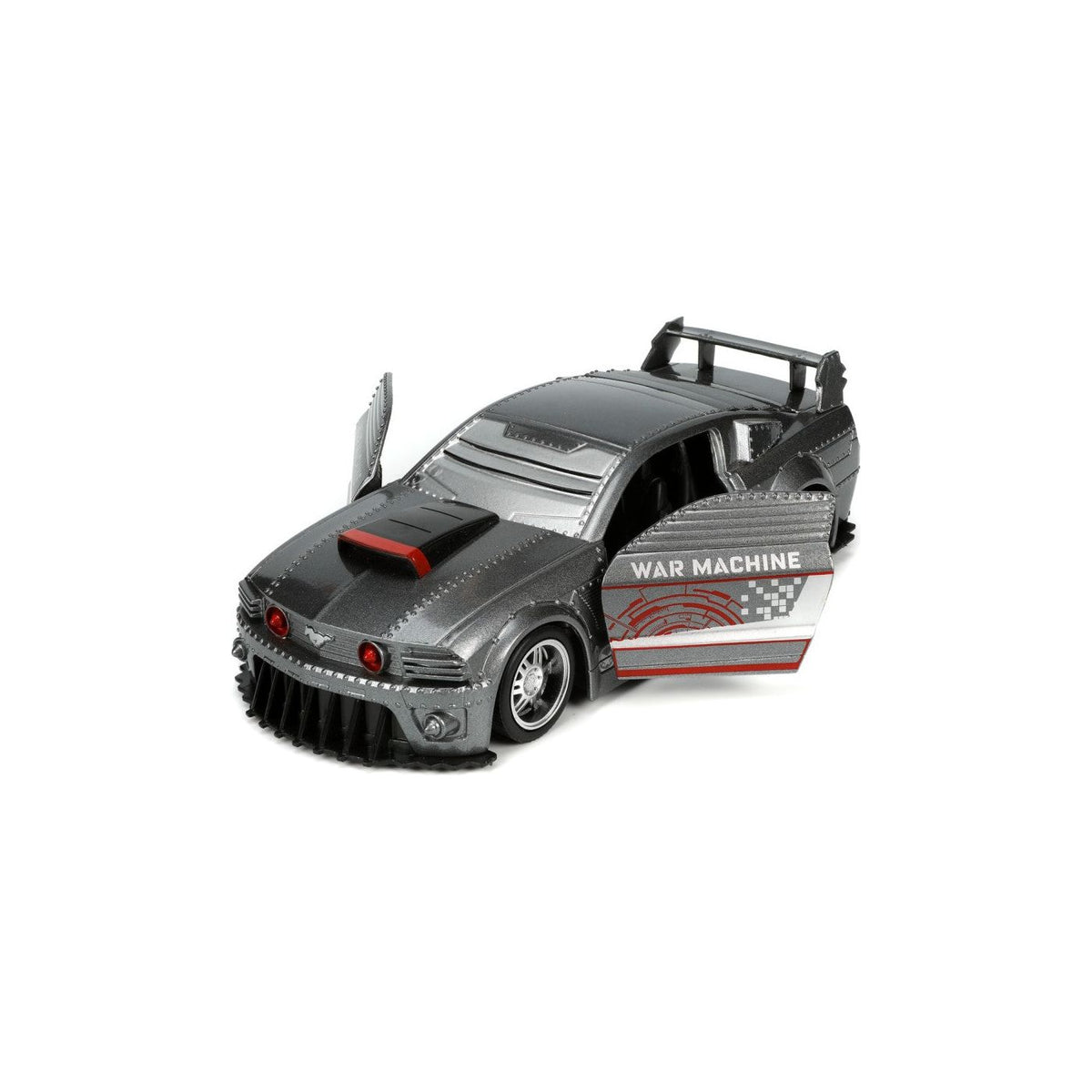 Jada Toys Marvel Masinuta Metalica Ford Mustang si Figurina War Machine