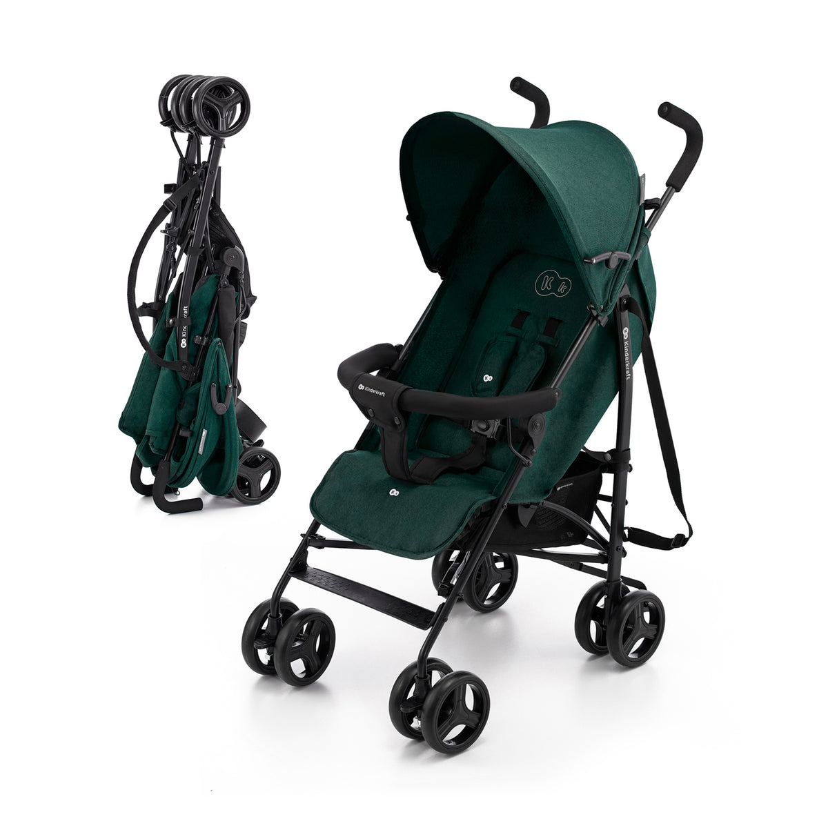 Kinderkraft Carucior Sport Tik Tip Umbrela Green Forest