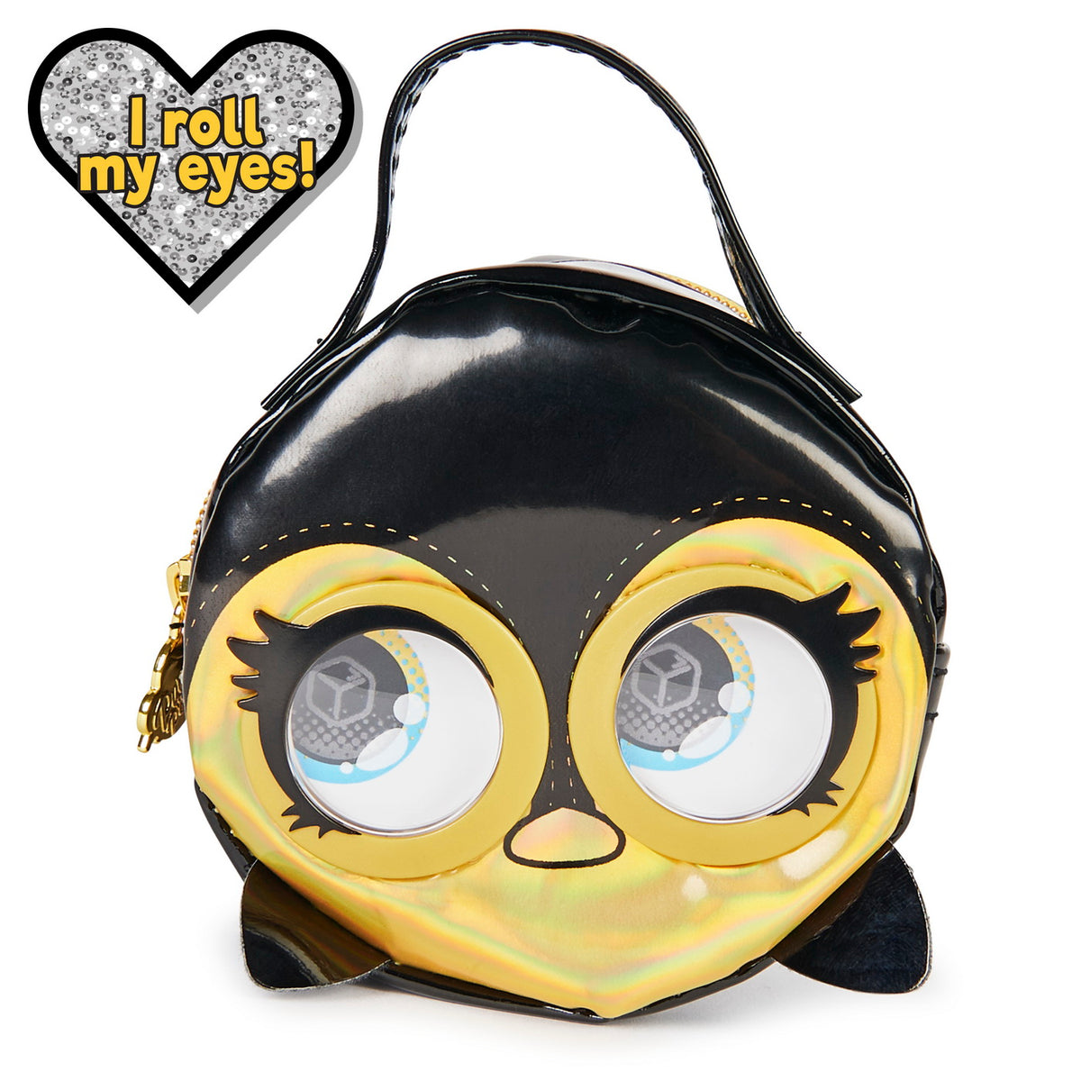 Purse Pets Gentuta Micro Pinguin Negru
