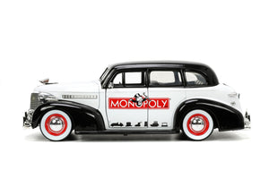 Jada Toys Set Masinuta Metalica Chevrolet Master Deluxe 1939 si Figurina Mr Monopoly