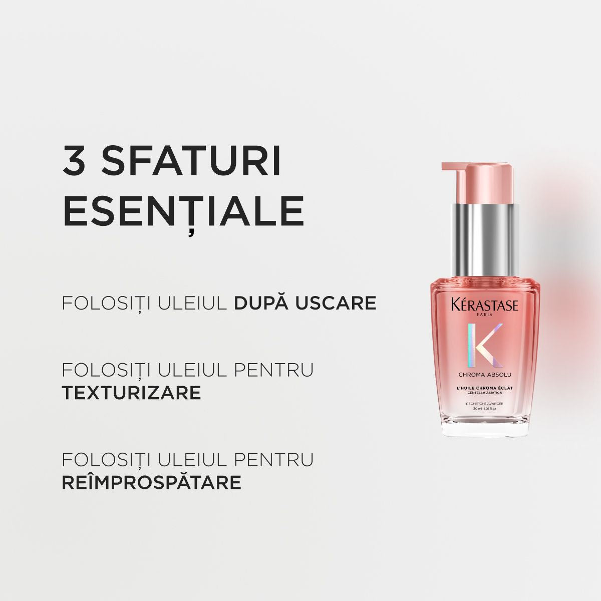 Kerastase L'Huile Chroma Eclat 30ml - Ulei Pentru Stralucire