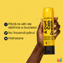 Încarcă imaginea în Galerie, Matrix A Curl Can Dream Conditioner - Balsam Hidratant Pentru Par Cret 300ml
