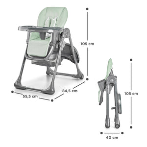 Kinderkraft Scaun de Masa Kinderkraft Tastee Pliabil Olive