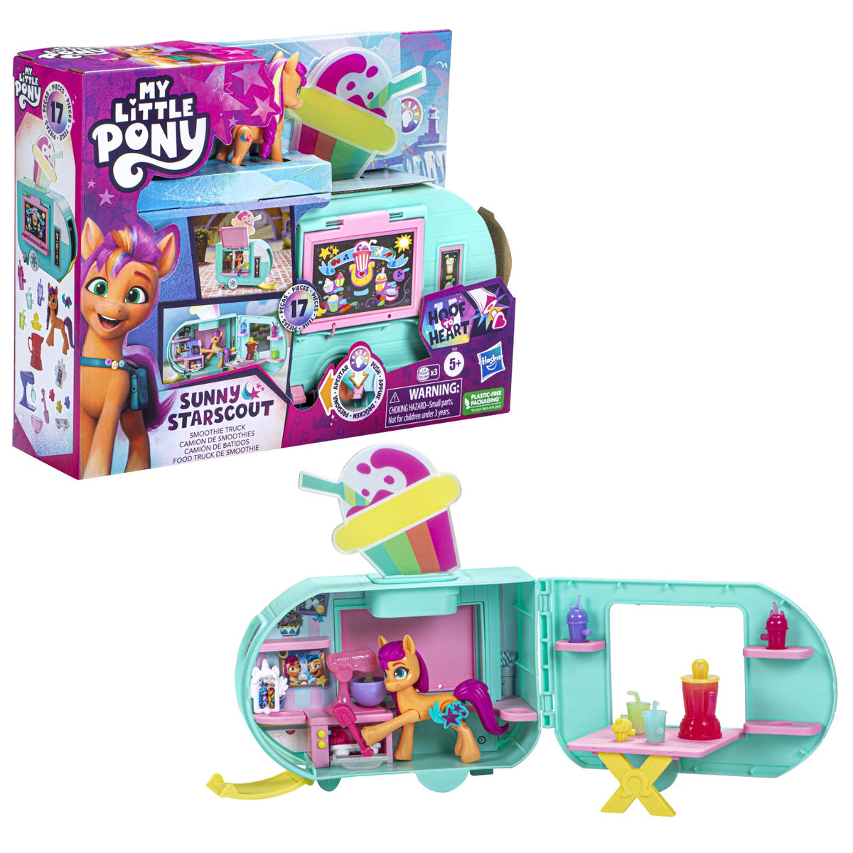 My Little Pony Rulota de Smoothie a lui Sunny Starscout
