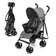 Încarcă imaginea în Galerie, Kinderkraft Carucior Sport Tik Tip Umbrela Stone Grey
