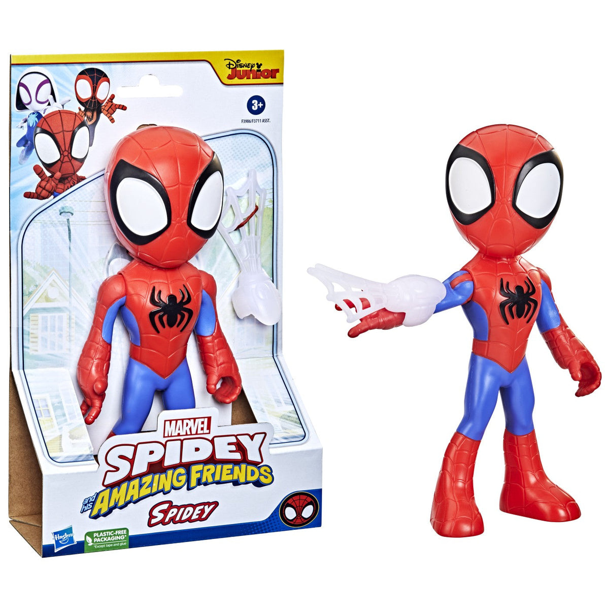 Spider-Man Spidey Prietenii Extraordinari Figurina Supradimensionata 22.8cm - Beauty Lounge