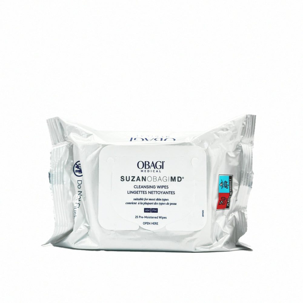 Obagi Suzanobagimd On the Go Cleansing and Makeup Removing Wipes - Servetele Demachiante