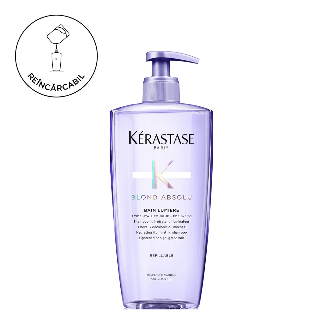 Kerastase Blond Absolu Bain Lumiere - Sampon Hidratant Iluminator Reincarcabil 500ml