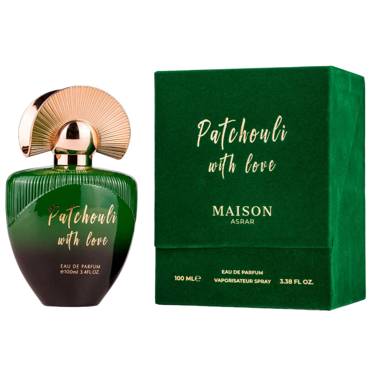 Maison Asrar Patchouli With Love 100ml - Apa de Parfum Unisex