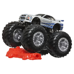 Hot Wheels Monster Truck Masinuta Fast And Furious Skyline