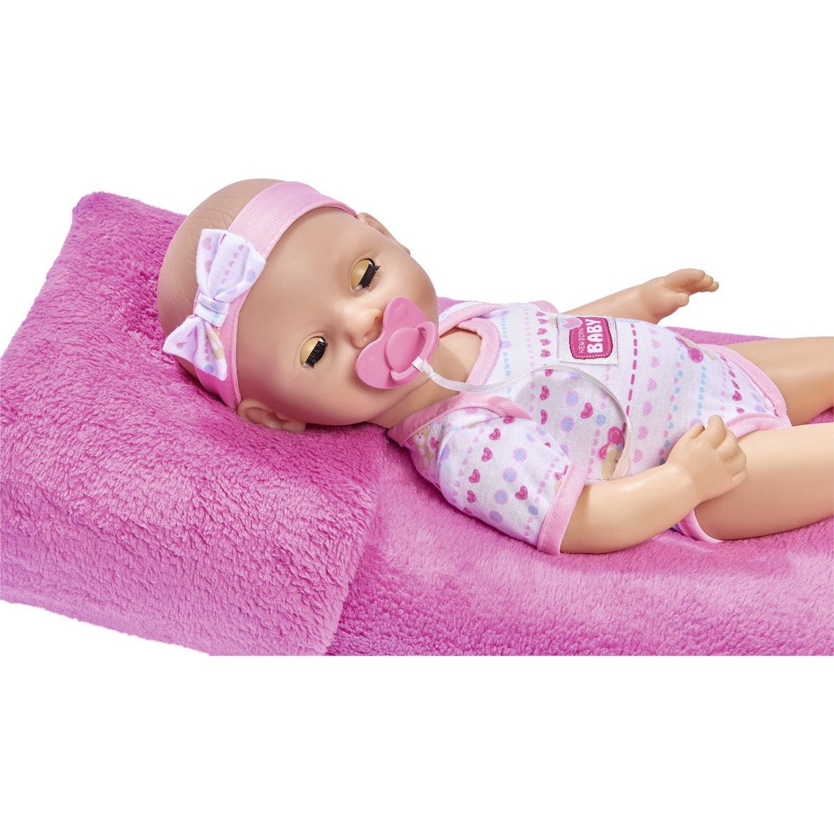 Simba New Born Baby Set Bebelus Roz 39cm
