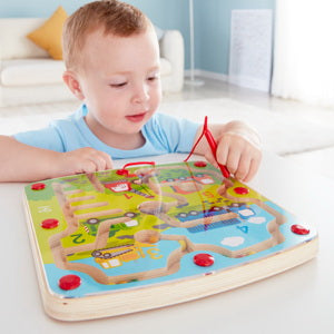 Hape Labirint Magnetic Constructii si Numere