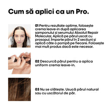 Încarcă imaginea în Galerie, L’Oreal Professionnel Serie Expert Absolut Repair Molecular - Crema Leave-In 50ml
