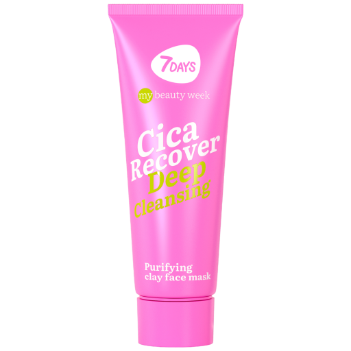 7DAYS Masca Argila Faciala Cica Recover Purifianta 80ml - Pentru Ten Gras