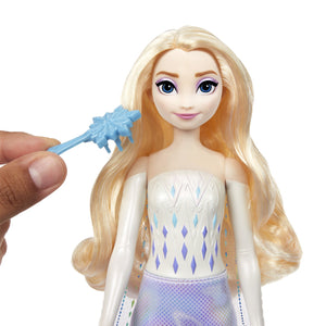 Disney Frozen Spin And Reveal Papusa Elsa