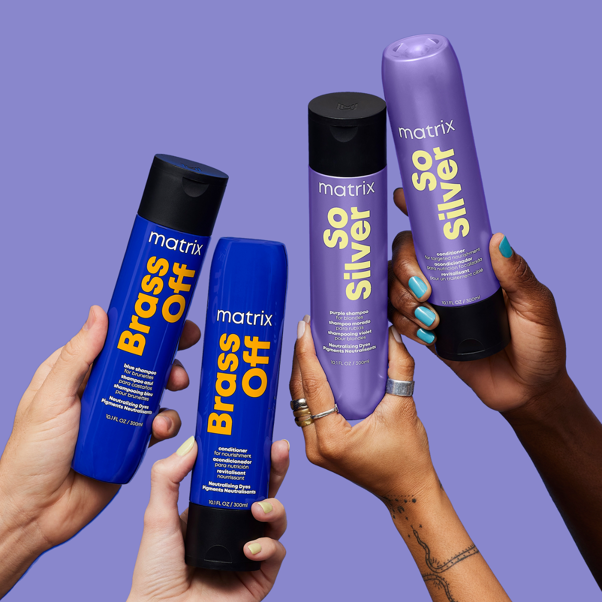 Matrix Total Results So Silver 300ml - Balsam de Par cu Pigment Violet