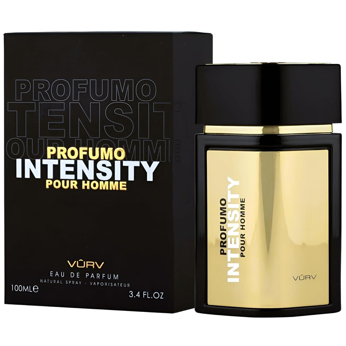 Lattafa Vurv Profumo Intensity Silver - Apa de Parfum pentru Barbati 100ml