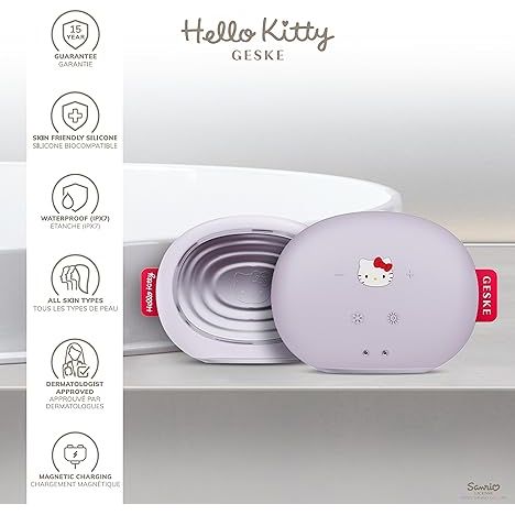 Geske Hello Kitty Sonic Warm and Cool Mask 8 in 1 - Masca Faciala - Beauty Lounge