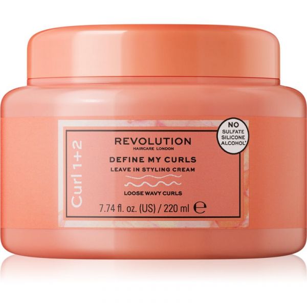 Makeup Revolution My Curls 1+2 Leave-In 220ml - Crema pentru Definirea Buclelor - Beauty Lounge