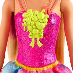 Barbie Papusa Printesa Dreamtopia cu Coronita Roz