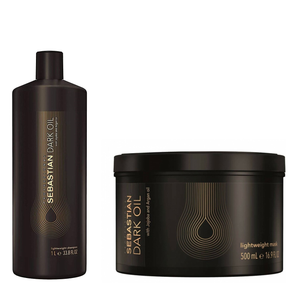 Set Sebastian Dark Oil - Sampon 1000ml si Masca 500ml