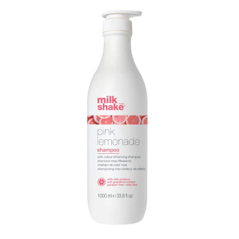 MilkShake Pink Lemonade Shampoo - Sampon cu Pigment Roz 1000ml