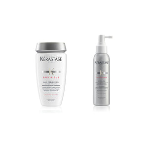 Set Kerastase Specifique - Sampon Bain Prevention 250ml si Spray Stimuliste 125ml