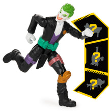 Încarcă imaginea în Galerie, Batman Figurina Joker Articulata 10cm cu 3 Accesorii Surpriza
