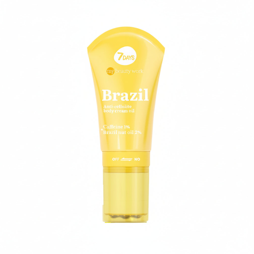 7Days My Beauty Week 130ml Brasil Body Cream-Oil - Ulei de Corp Anti-Celulita 