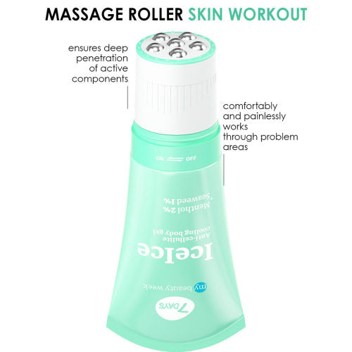 7Days My Beauty Week Ice Cooling With Menthol and Seaweed 130ml - Gel de Corp cu Mentol si Alge