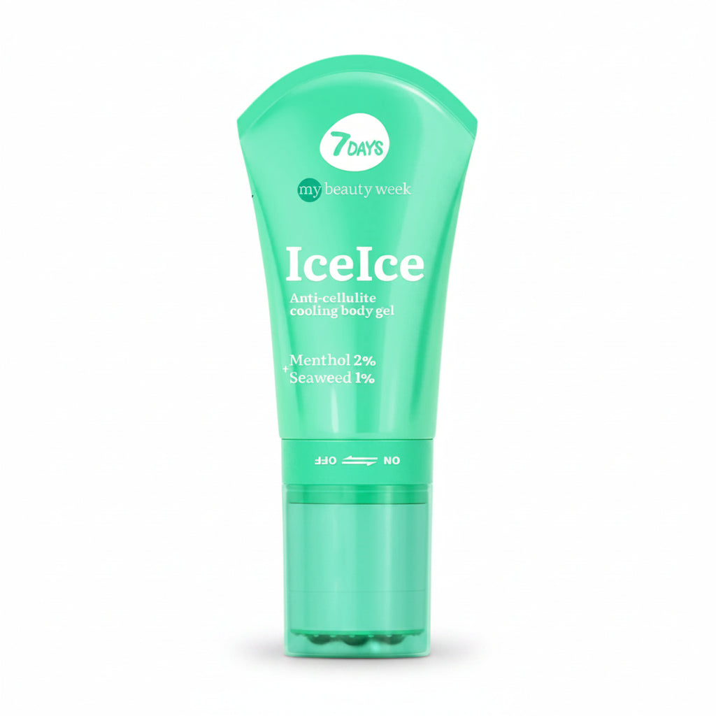 7Days My Beauty Week Ice Cooling With Menthol and Seaweed 130ml - Gel de Corp cu Mentol si Alge